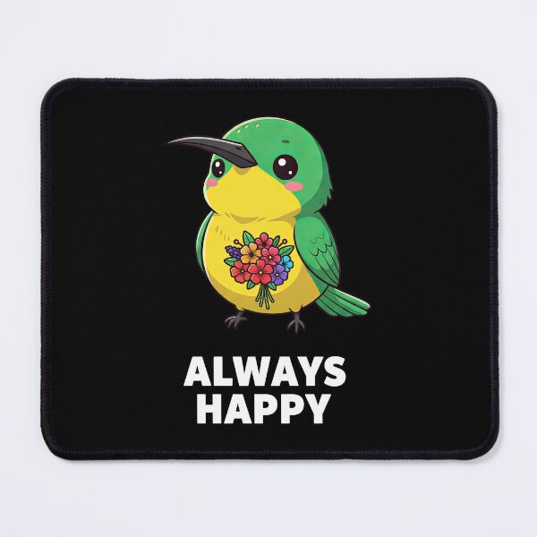 Item preview, Always Happy Kawaii Sunbird Art designed and sold by Teeny Quities.