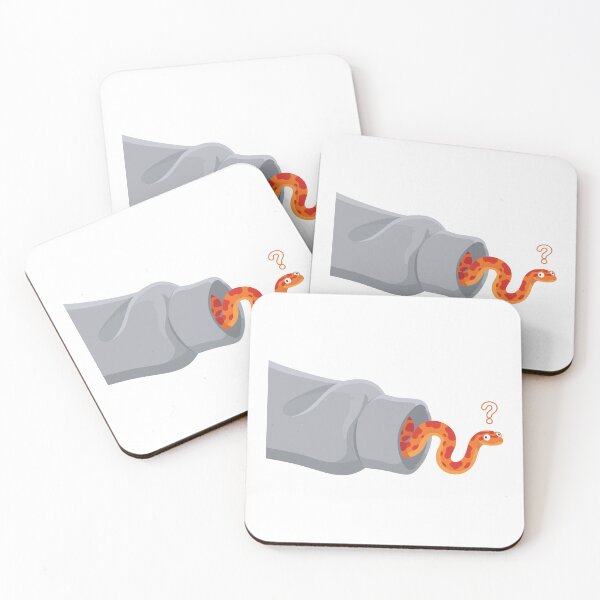 Item preview, Confused Noodle Corn Snake In A Sleeve designed and sold by Petzzz.