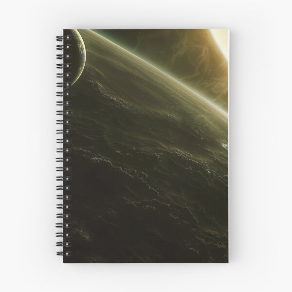 Item preview, Planet Horizon Cosmic Sunrise Art designed and sold by QuantumDrift.