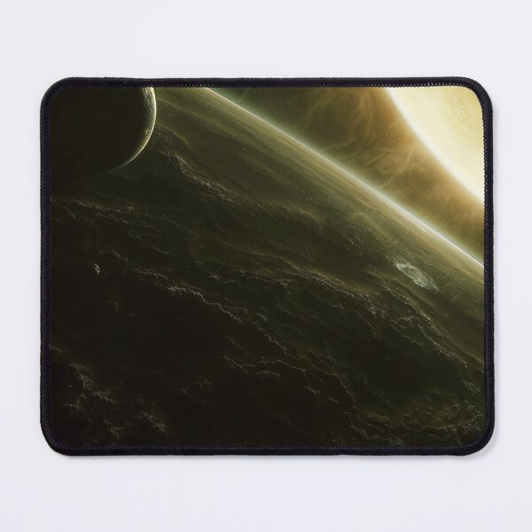 Item preview, Planet Horizon Cosmic Sunrise Art designed and sold by QuantumDrift.