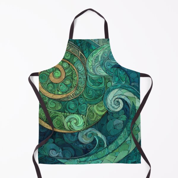 Item preview, New Zealand Māori Paua Pattern Koru Design 893 designed and sold by GrinGalore.
