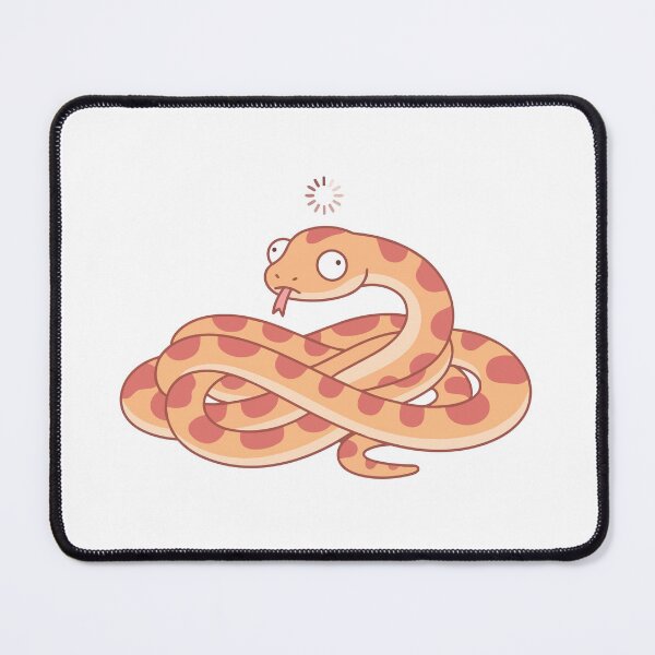 Item preview, No Thoughts Just Noodle Derpy Corn Snake designed and sold by Petzzz.