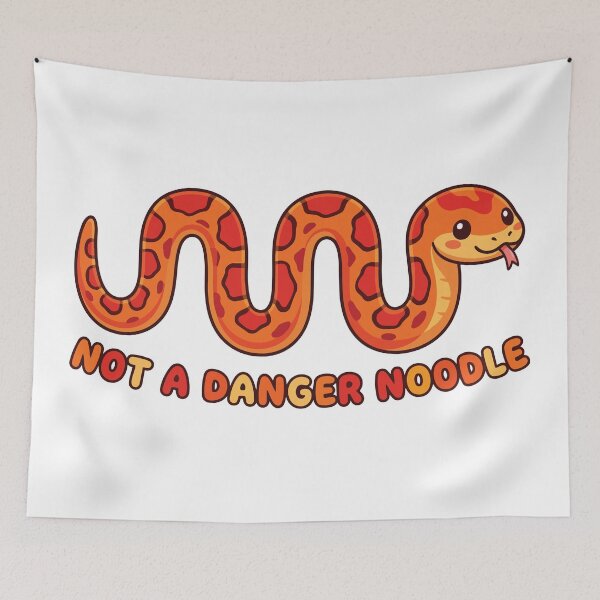 Item preview, Not A Danger Noodle Just A Noodle Corn Snake designed and sold by Petzzz.