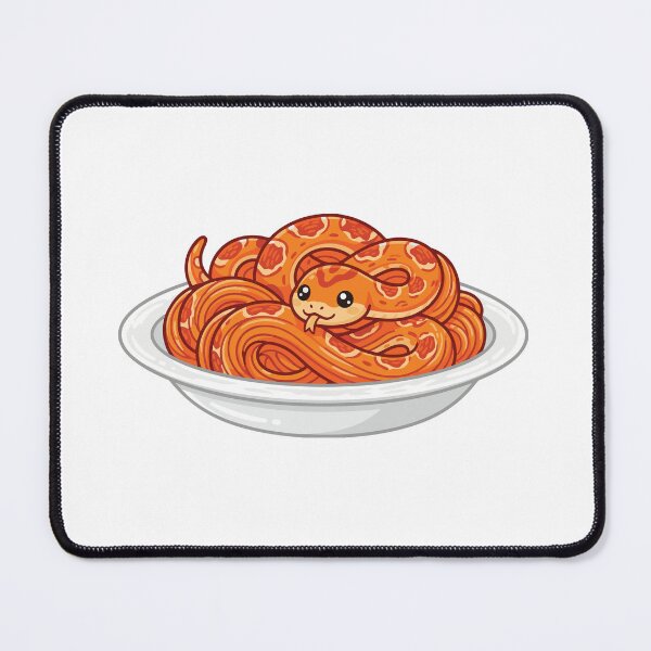 Item preview, Sneaky Spaghetti Cute Corn Snake Humor designed and sold by Petzzz.
