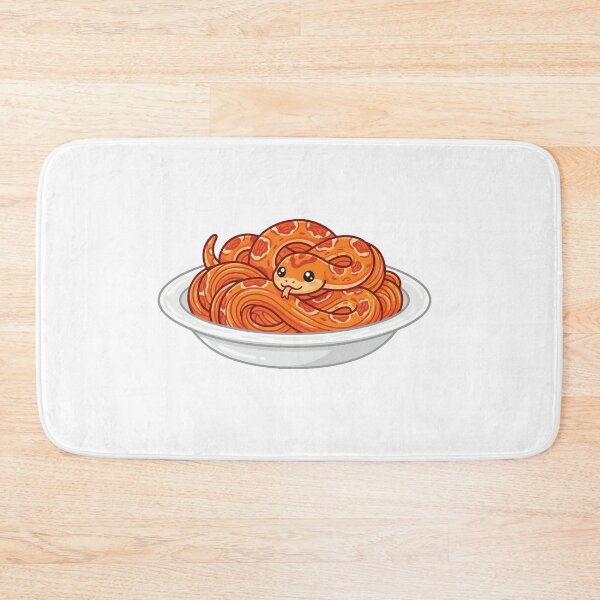 Item preview, Sneaky Spaghetti Cute Corn Snake Humor designed and sold by Petzzz.