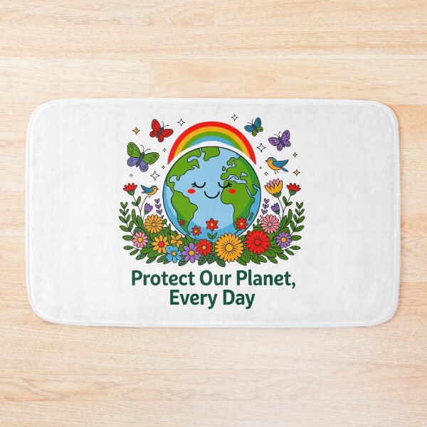 Item preview, Protect Our Planet, Every Day Environmental Awareness Nature Lover designed and sold by artcultreone.