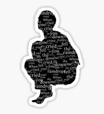 Raindrops Sticker