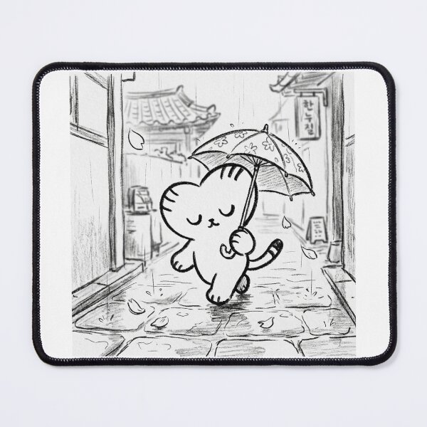 Item preview, Heart cat's spring rain designed and sold by COOLKJS0.