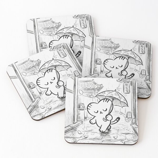 Item preview, Heart cat's spring rain designed and sold by COOLKJS0.