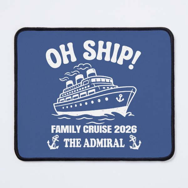Item preview, Oh Ship Family Cruise 2026 The Admiral. designed and sold by EunsooLee.