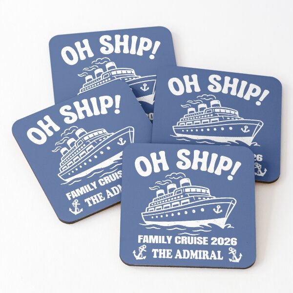 Item preview, Oh Ship Family Cruise 2026 The Admiral. designed and sold by EunsooLee.