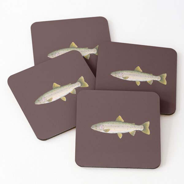 Item preview, Bear Lake Cutthroat trout designed and sold by LeakyCanoeArt.