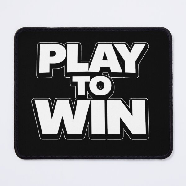 Item preview, Play To Win Motivational Quote Shirt designed and sold by Papier Atelier Art.