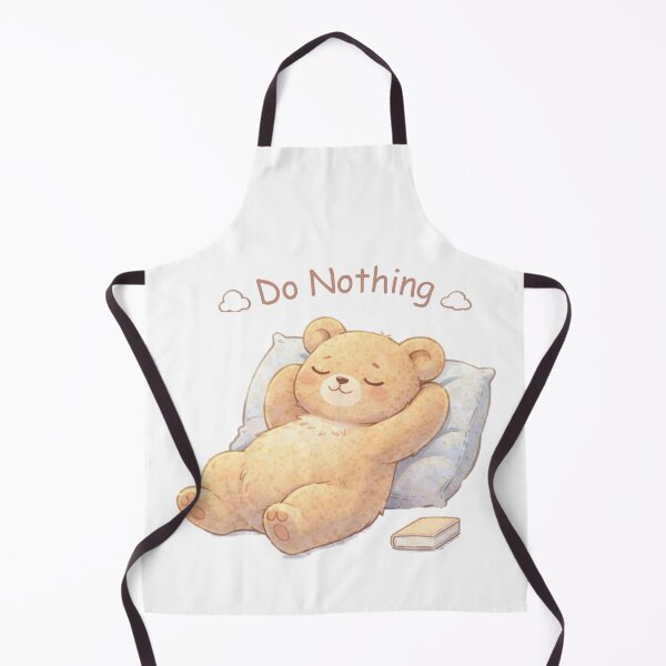 Item preview, Do Nothing Bear | Cute Kawaii Aesthetic | Cozy Lazy Mood Design designed and sold by The Mood Index.