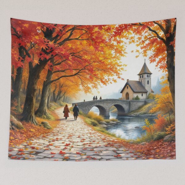 Item preview, The Way of St. James (autumn) designed and sold by jefboutique6150.