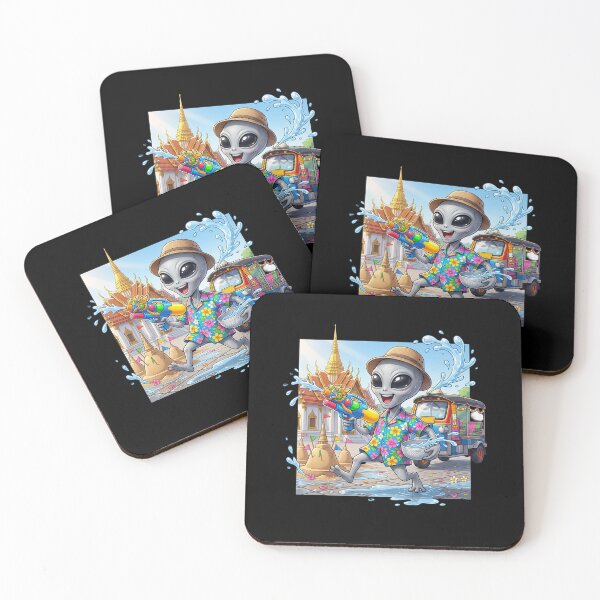 Item preview, Alien Songkran Water Festival Thailand designed and sold by Sunkhung.