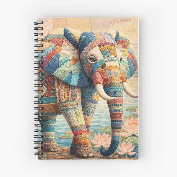 Item preview, Patchwork Elephant Harmony  designed and sold by Vanich-Panich.