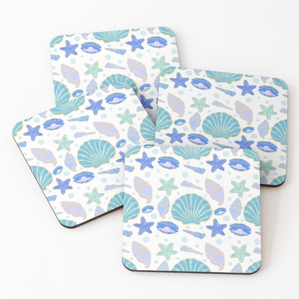 Item preview, Blue Shells with Gold Trim designed and sold by jshuphotography.