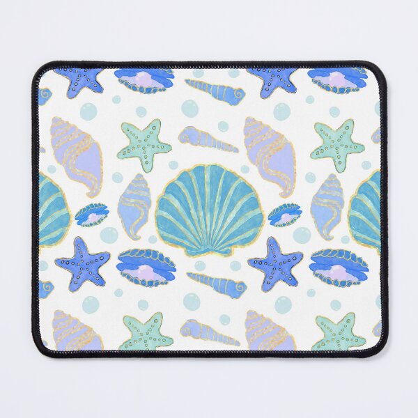 Item preview, Blue Shells with Gold Trim designed and sold by jshuphotography.