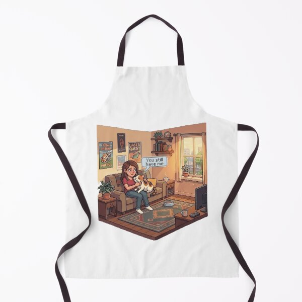 Item preview, Mother’s Day Comfort Cat – Cute Pixel Art Cat Saying “You Have Me” designed and sold by PawMic.