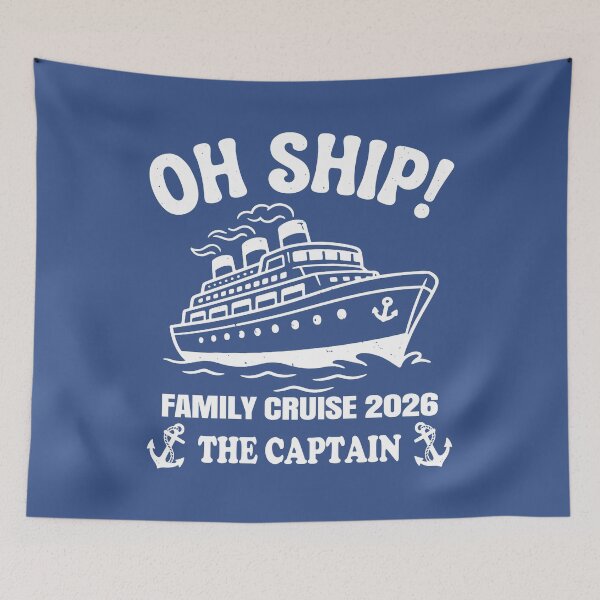 Item preview, Oh Ship Family Cruise 2026 The Captain. #3 designed and sold by EunsooLee.
