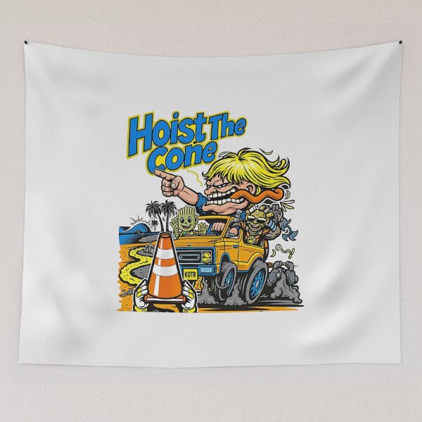 Item preview, Funny Hoist The Cone  designed and sold by gear-posters.