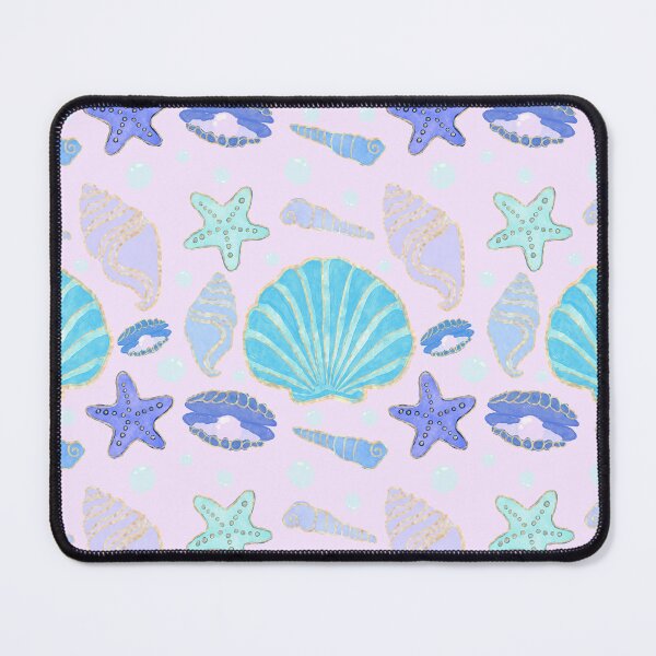 Item preview, Purple and Blue Shells with Gold Trim designed and sold by jshuphotography.