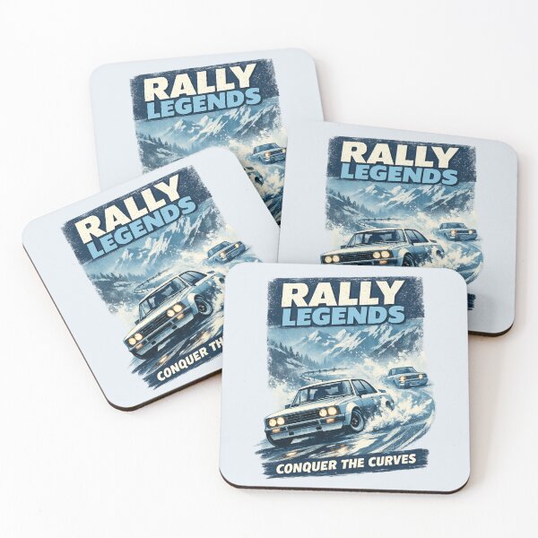 Item preview, Vintage Rally Legends Snow Drift Racing designed and sold by Retro Arabica.