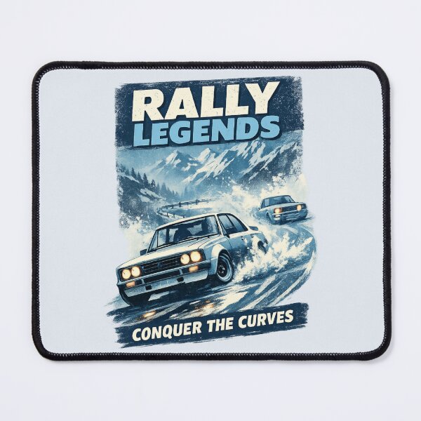 Item preview, Vintage Rally Legends Snow Drift Racing designed and sold by Retro Arabica.