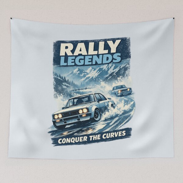 Item preview, Vintage Rally Legends Snow Drift Racing designed and sold by Retro Arabica.