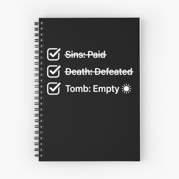 Item preview, Easter Resurrection Checklist Tomb Empty designed and sold by FlashCraft Design.