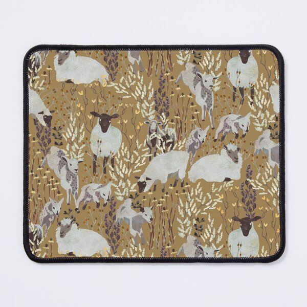 Item preview, Sheep in a meadow designed and sold by Wondroustrange.