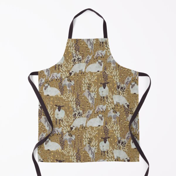 Item preview, Sheep in a meadow designed and sold by Wondroustrange.
