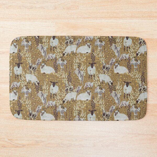 Item preview, Sheep in a meadow designed and sold by Wondroustrange.
