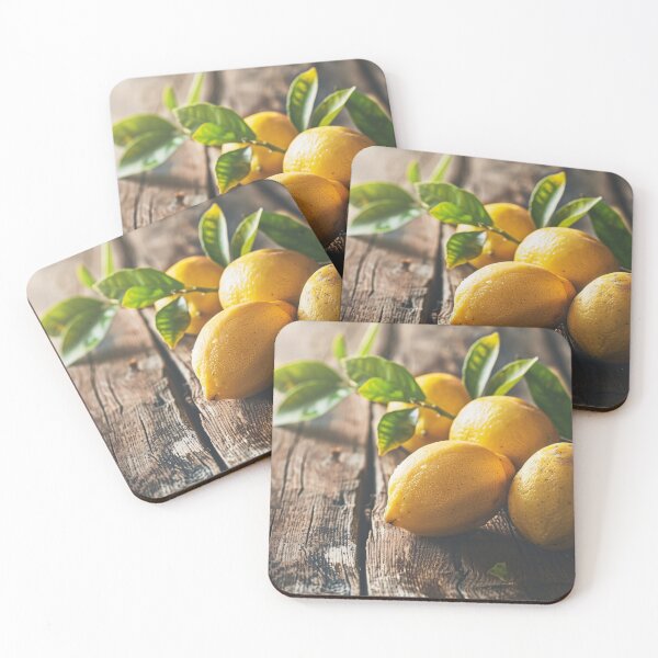 Item preview, Rustic Lemon Still Life Kitchen Wall Art Natural Food Photography designed and sold by NarjaShop.