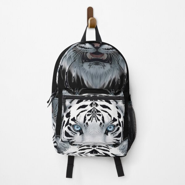 Item preview, Cyber White Tiger Neo-Tribal Streetwear Graphic designed and sold by Quotable Gear.