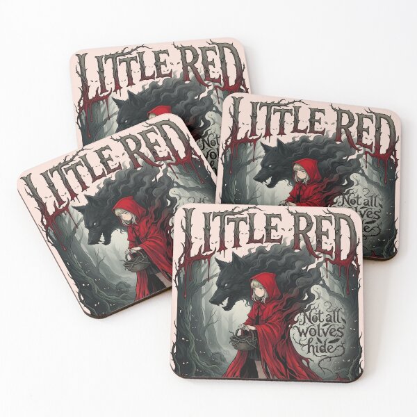Item preview, Little Red Riding Hood and the Wolf – Not All Wolves Hide designed and sold by VoidAnimeStudio.