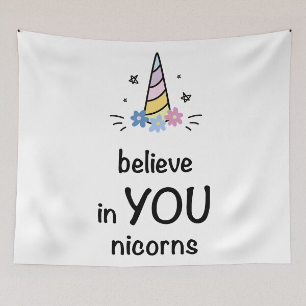 Item preview, unicorn Quote designed and sold by eNdesignz.