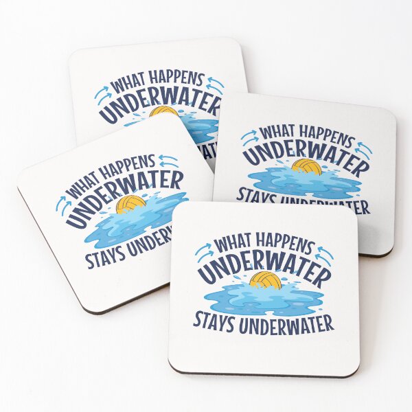 Item preview, Water Polo What Happens Underwater Stays Underwater designed and sold by jaygo.