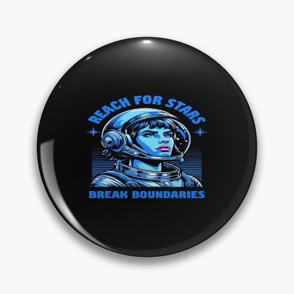 Item preview, Inspirational Astronaut Art | “REACH FOR STARS” Cosmic Motivation | Space Exploration Design designed and sold by Bright Nest Studio.