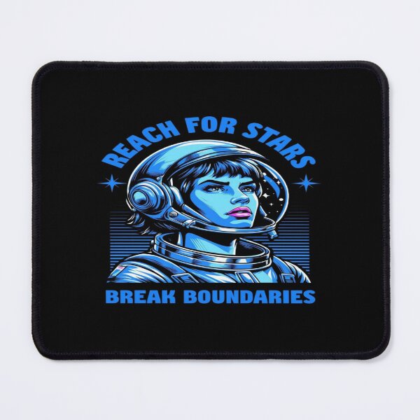 Item preview, Inspirational Astronaut Art | “REACH FOR STARS” Cosmic Motivation | Space Exploration Design designed and sold by Bright Nest Studio.