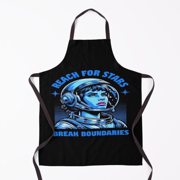 Item preview, Inspirational Astronaut Art | “REACH FOR STARS” Cosmic Motivation | Space Exploration Design designed and sold by Bright Nest Studio.