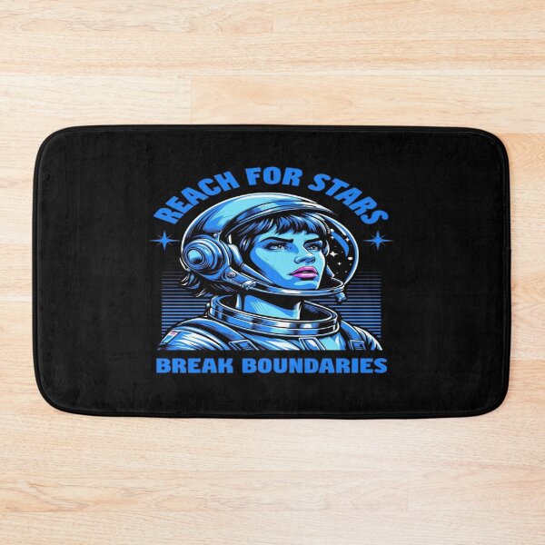 Item preview, Inspirational Astronaut Art | “REACH FOR STARS” Cosmic Motivation | Space Exploration Design designed and sold by Bright Nest Studio.