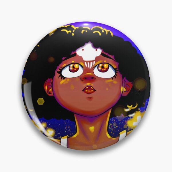 Item preview, Aminatou - Veil Piercer - Cosmic Dreamer designed and sold by Kimoon Art Store.