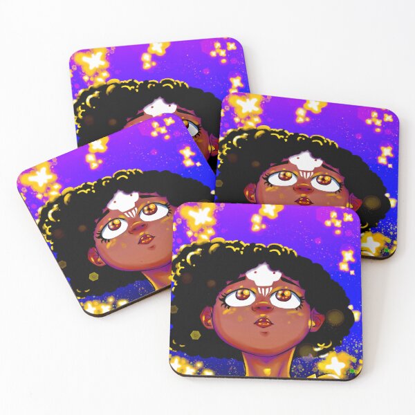 Item preview, Aminatou - Veil Piercer - Cosmic Dreamer designed and sold by Kimoon Art Store.