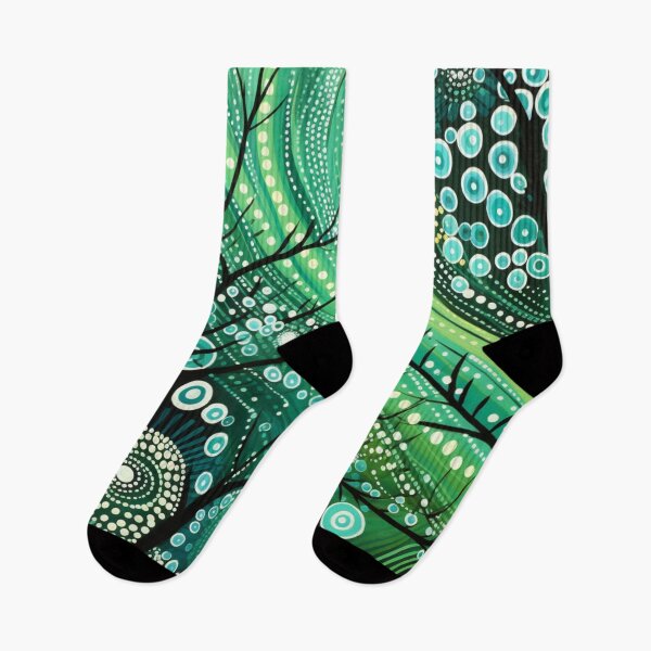 Item preview, Aboriginal Inspired Dot Art - Nature Comes Alive designed and sold by GrinGalore.