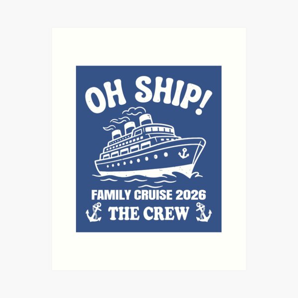 Item preview, Oh Ship Family Cruise 2026 The Crew. #5 designed and sold by EunsooLee.