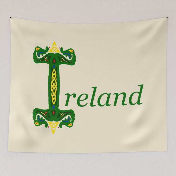 Item preview, Ireland Illuminated Manuscript designed and sold by Murph's Images.