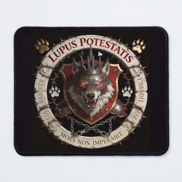 Item preview, LUPUS POTESTATIS - Band Logo designed and sold by GeoWhimsy Studio.