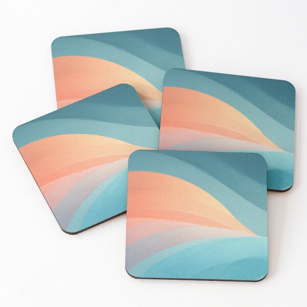 Item preview, Colorful waves in an abstract design designed and sold by anytka.